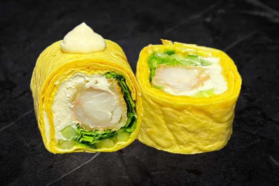 Тортилья с креветкой