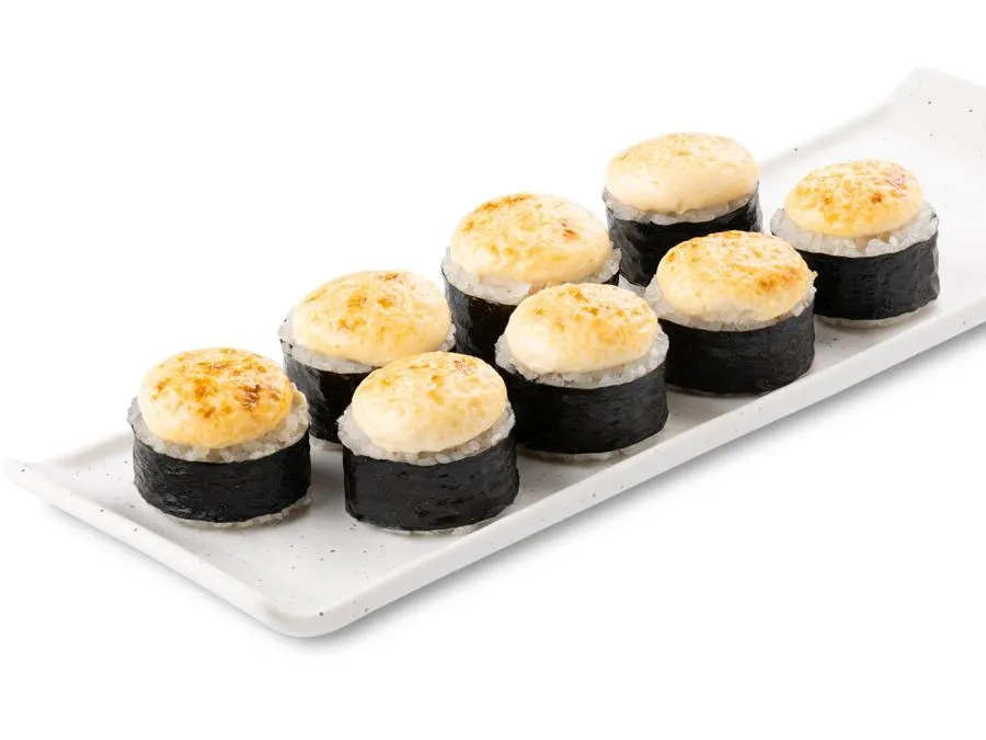 Запеченный с копченой курочкой