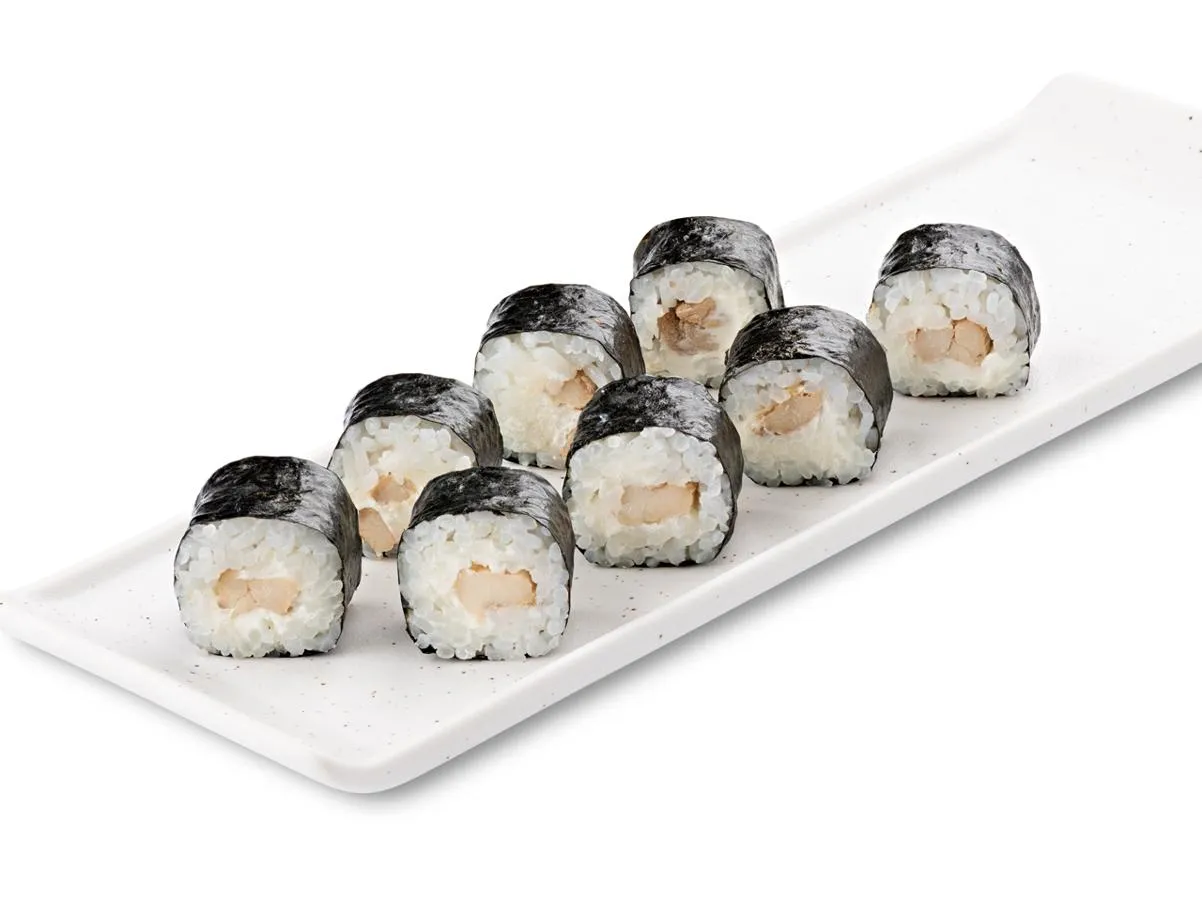 Нори маки с курицей 