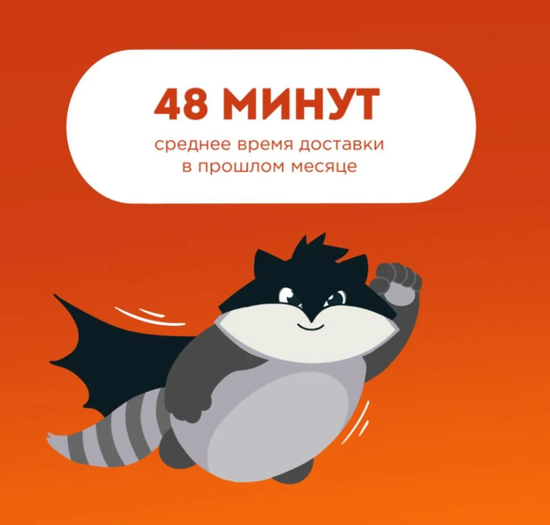 Доставка средняя 48